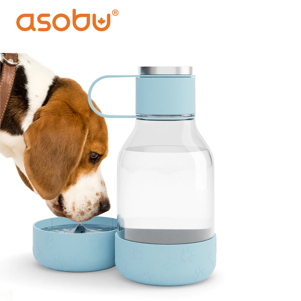 Asobu Tritan Water Bottle with Dog Bowl