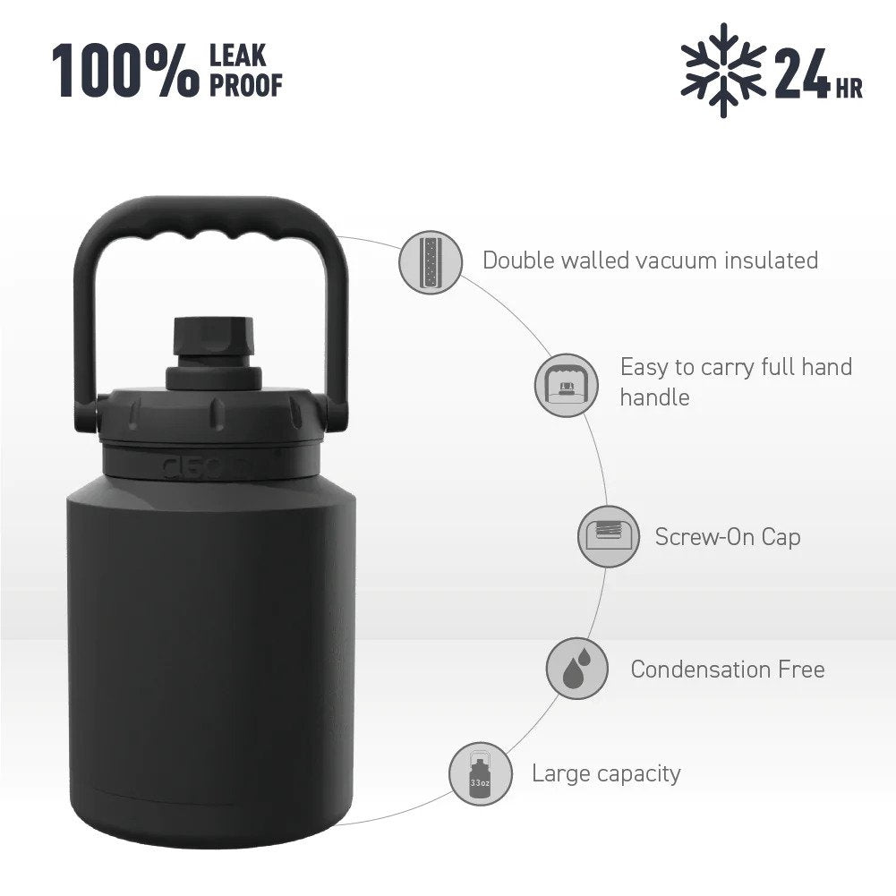 Asobu Vacuum Insulated Portable Mini Jug 1L