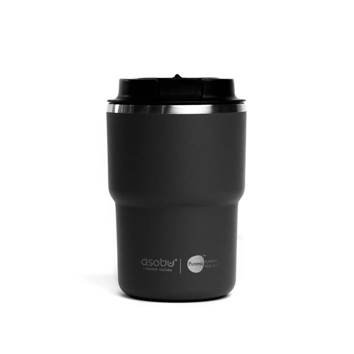 Asobu Stainless Steel Double Insulated Mini Pick-Up Mug/Cup 355ML (Puramic Series Available)