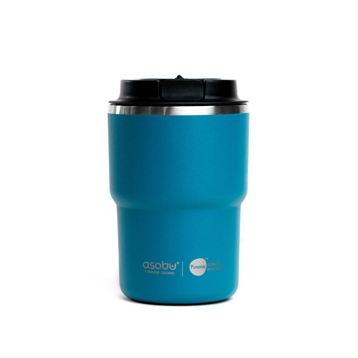 Asobu Stainless Steel Double Insulated Mini Pick-Up Mug/Cup 355ML (Puramic Series Available)