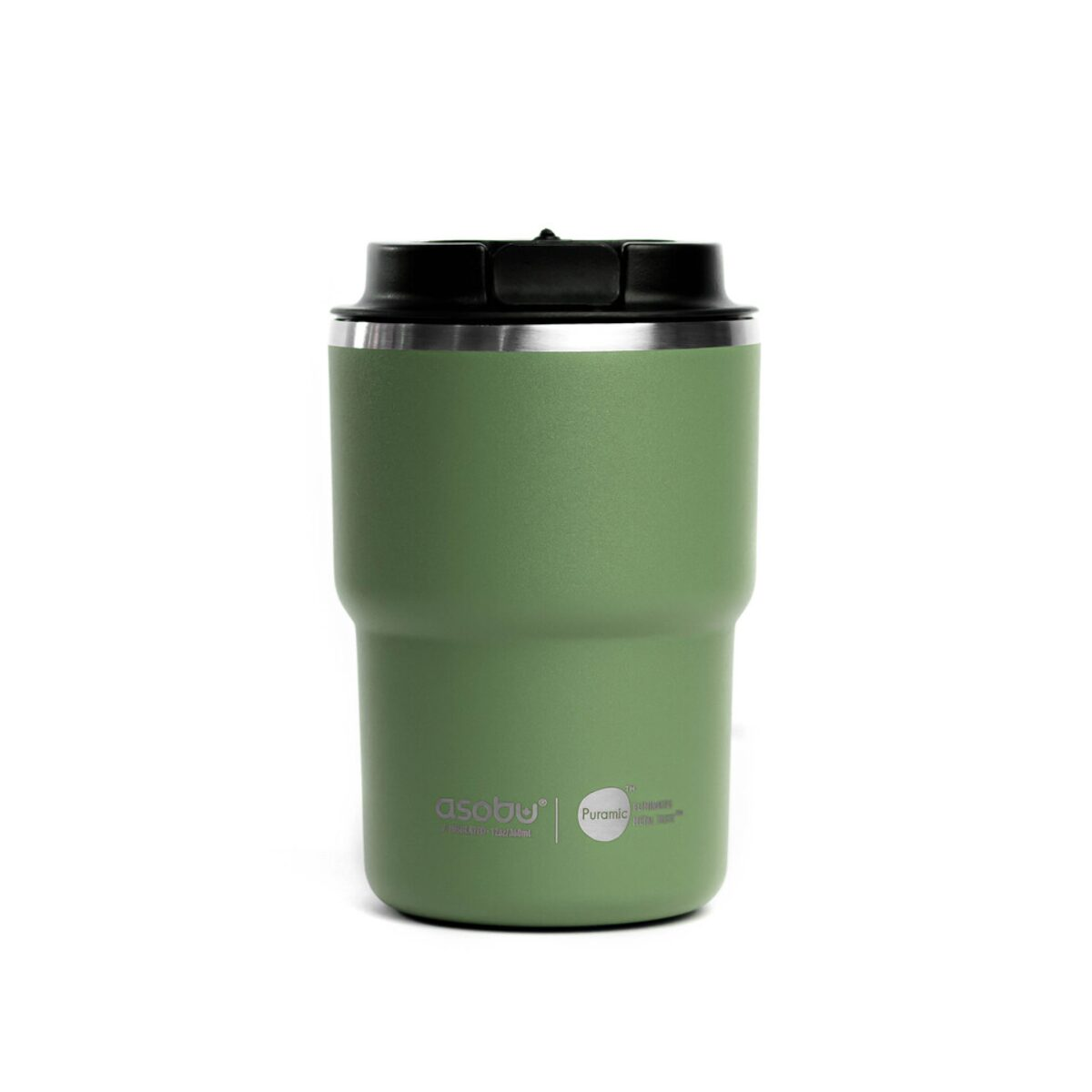 Asobu Stainless Steel Double Insulated Mini Pick-Up Mug/Cup 355ML (Puramic Series Available)